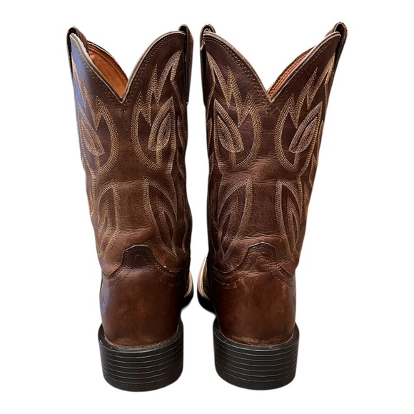 Justin Men\'s Canter Western Boots Stampede collection Brown main image 4
